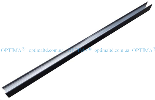 Профиль для линейного подвесного светильника ДСО Premium 1200мм черный Optima фото 3