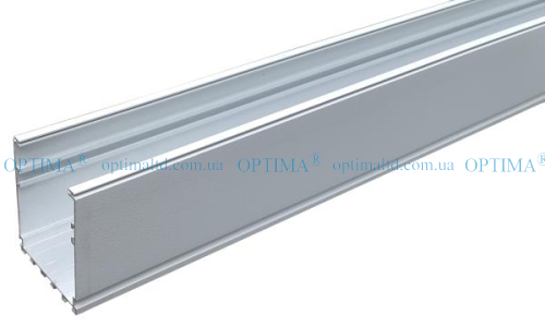Профіль для лінійного підвісного світильника ДСО Premium 3600мм білий Optima